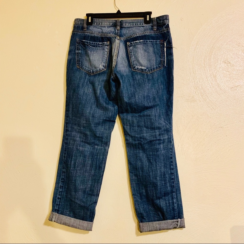 Ann Taylor LOFT Boyfriend Crop Jeans Size 8 - Picture 2 of 8